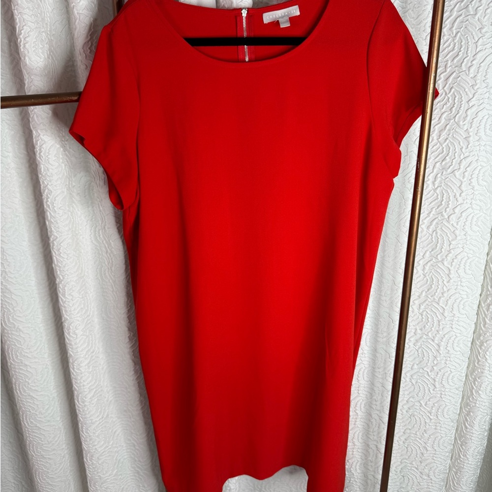 Chelsea28 Vibrant Red Mini Dress